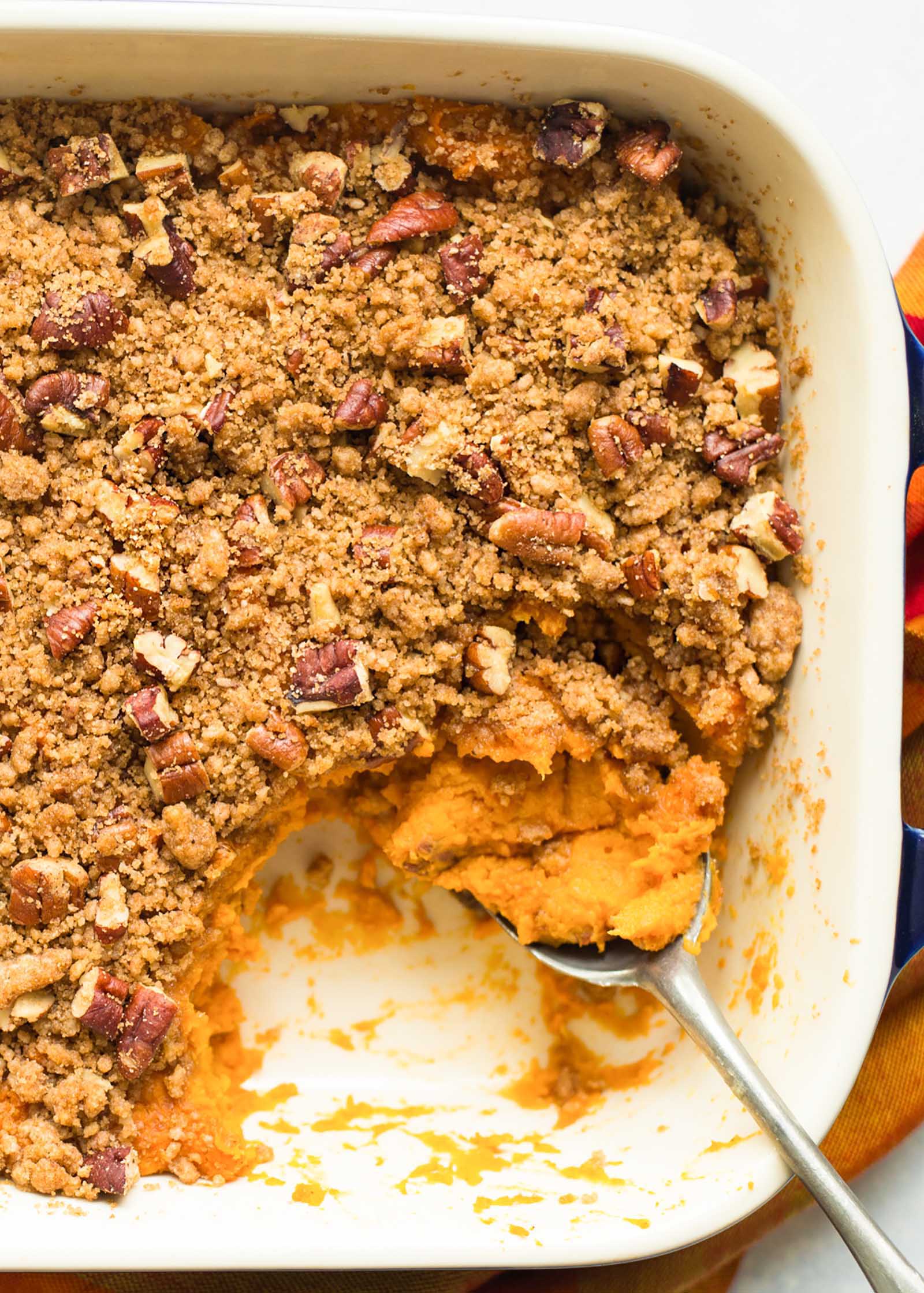 Healthy Living Recipes | Sweet Potato Casserole with Pecans | Healthy ...